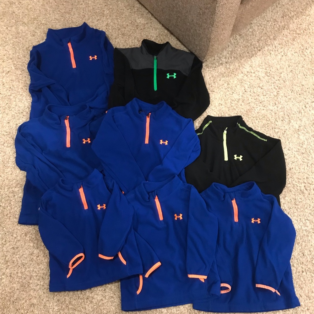 Under Armour Fleece Quarter Zip Lot